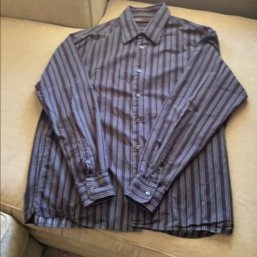 Perry Ellis men’s button down shirt long sleeve